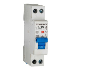 Întreruptor automat AMPARO, 4,5kA, C6A, 1P+N, 1modul
