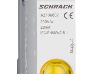 Lampă modulară simplă cu LED, AMPARO, galben, 230V-AC