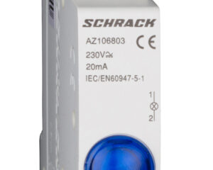Lampă modulară simplă cu LED, AMPARO, albastru, 230V-AC