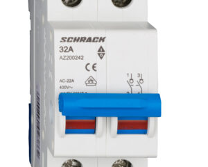 Comutator principal modular 32A, 2-poli