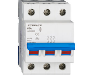 Comutator principal modular 63A, 3-poli