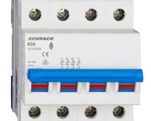 Comutator principal modular 63A, 4-poli