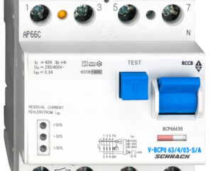 Intreruptor dif.PRIORI 63A, 4-poli, 300mA, vsf, S, tip A