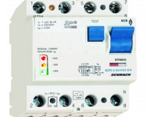 Intreruptor dif.PRIORI 63A, 4-poli, 300mA, vsf, S, tip A