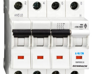 Comutator modular 3poli+N 40A