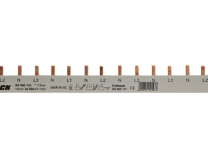 Baretă cu contacte pini, 16 mm², L1,N/L2,N/L3,N, 4poli, 54UH