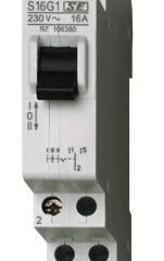 Comutator alternativ modular 1-0-2, 2p, 16A