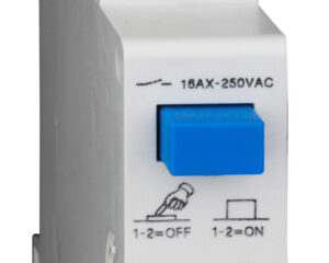 Buton modular cu reţinere 1C 16A