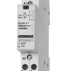 Contactor modular 1UH, 20A, 1ND+1NI, 24VAC