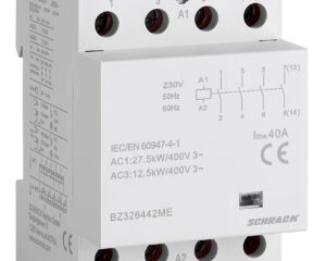 Contactor modular (3UH) 40A, 4 ND, 230Vca, seria AMPARO