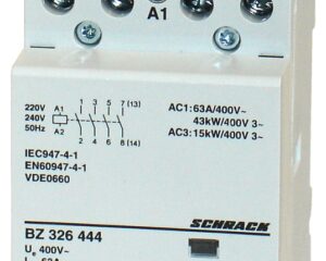 Contactor modular 3UH, 63A, 4ND, 230VAC