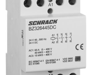 Contactor modular 3UH, 63A, 4ND, 24V c.a. / c.c.