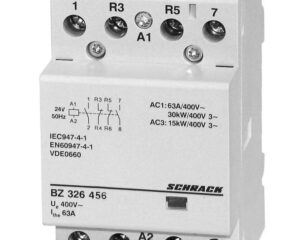 Modular contactor 63A 2NO/2NC 24VAC width 3 modules