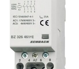 Contactor modular (2UH) 25A, 4 ND, 230V AC, seria AMPARO