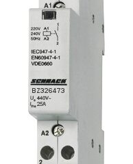 Contactor modular 25A 1ND 230V AC