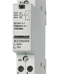 Contactor modular 25A 1ND+1NI 24V AC