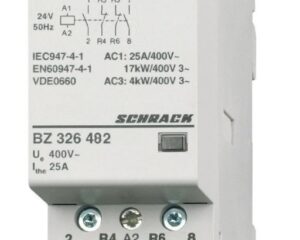 Contactor modular 25A 2ND/2NI 24VAC 2UH