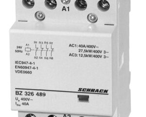 Contactor modular 40A 4NI 24VAC 3UH