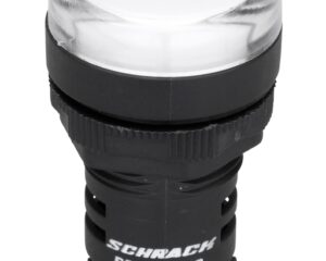 Lampă de semnalizare cu LED, monobloc, 24V-AC/DC, alb