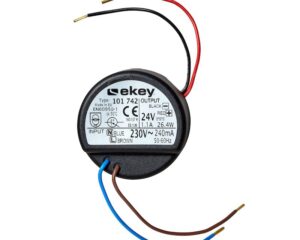 ekey power supply 230 VAC / 24 VDC / 1,1A for flush mount