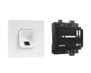 ekey xLine Fingerscan-Set, flush-mounted, white
