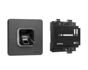 ekey xLine Fingerscan-Set, flush-mounted, black