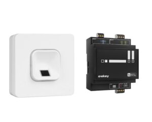 ekey xLine Fingerscan-Set, surface-mounted, white