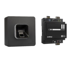 ekey xLine Fingerscan-Set, surface-mounted, black