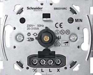 Dimmer încastrat cu tranzistor 20-315W/VA