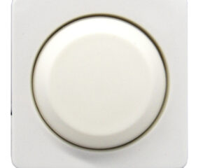 Clapetă dimmer albă
