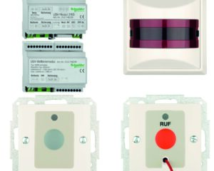 Set apelare toalete cu sursă UPS şi modul baterie VISIO
