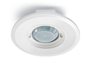Detector de prezență montaj în plafon, 360°, Ø8m, IP20