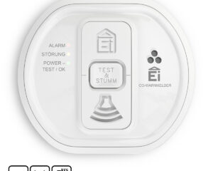 Ei Electronic 10-year colene monoxide detector, networkable