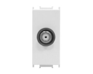 Insert priză antenă SAT, punct terminal, 1dB, 1M, alb