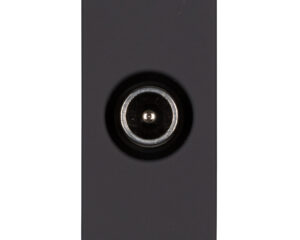 Insert priză TV punct terminal 1dB, 1M, negru