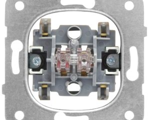 Insert comutator cruce, 10A, cleme elastice