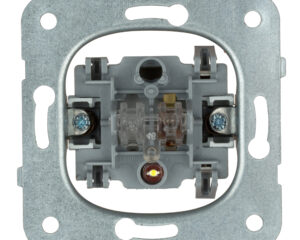 Insert buton,10A, 1ND, L-L1, cu lumină de orientare