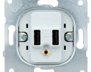 Insert priză dublă de încărcare USB, 5V-2A
