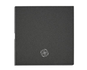 Clapetă cu simbol ventilator, antracit