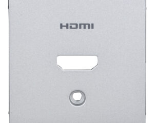 Mască priză HDMI, argintiu