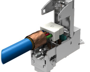 fixLink SL RJ45 shielded Cat.6a AWG 24-22 4PPoE 100W PU: 1