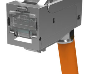 fixLink SL RJ45 shielded Cat.6a AWG 24-22 angled PU: 1