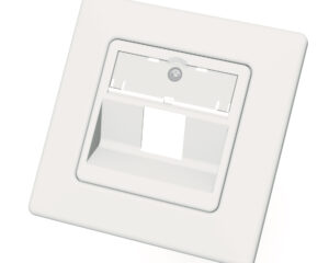 preLink/fixLink Data Outlet SL 80x80mm, Single