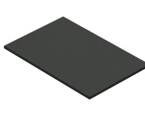 OBO/Ackermann Dummy Plate for Underfloor System, RAL 9005