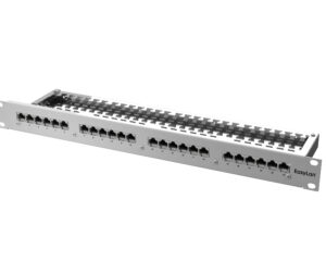 preLink DC-Panel 19" 1U 24x RJ45 Cat.6a, AWG 27-26