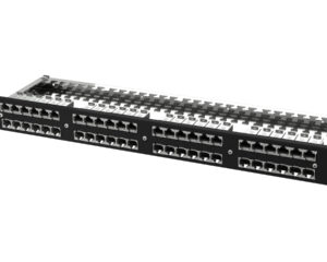 preLink DC-Panel 19" 1U 48x RJ45 Cat.6a, AWG 24-22