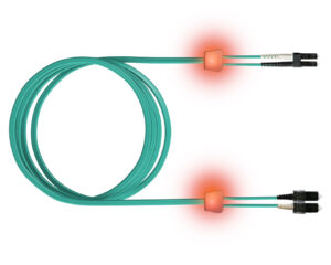 FO LED Patch Cord Premium, Duplex, LCD/SCD, G50/125, OM3, 2m