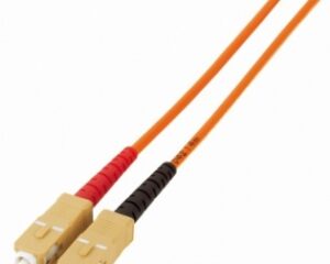 Patchcablu duplex, SC/FC, 9/125µm OS2, 2m
