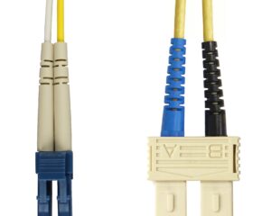 Patchcablu duplex, LC/SC, 9/125µm OS2, 3m