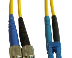 Patchcablu duplex, LC/FC, 9/125µm OS2, 3m